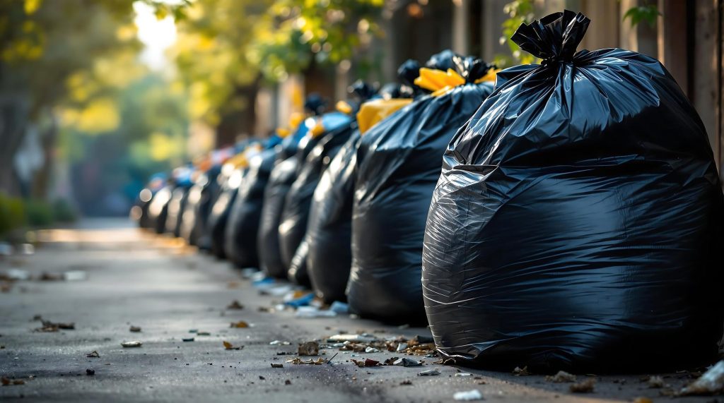 Sacos de lixo e a gestão de resíduos em empresas e condomínios